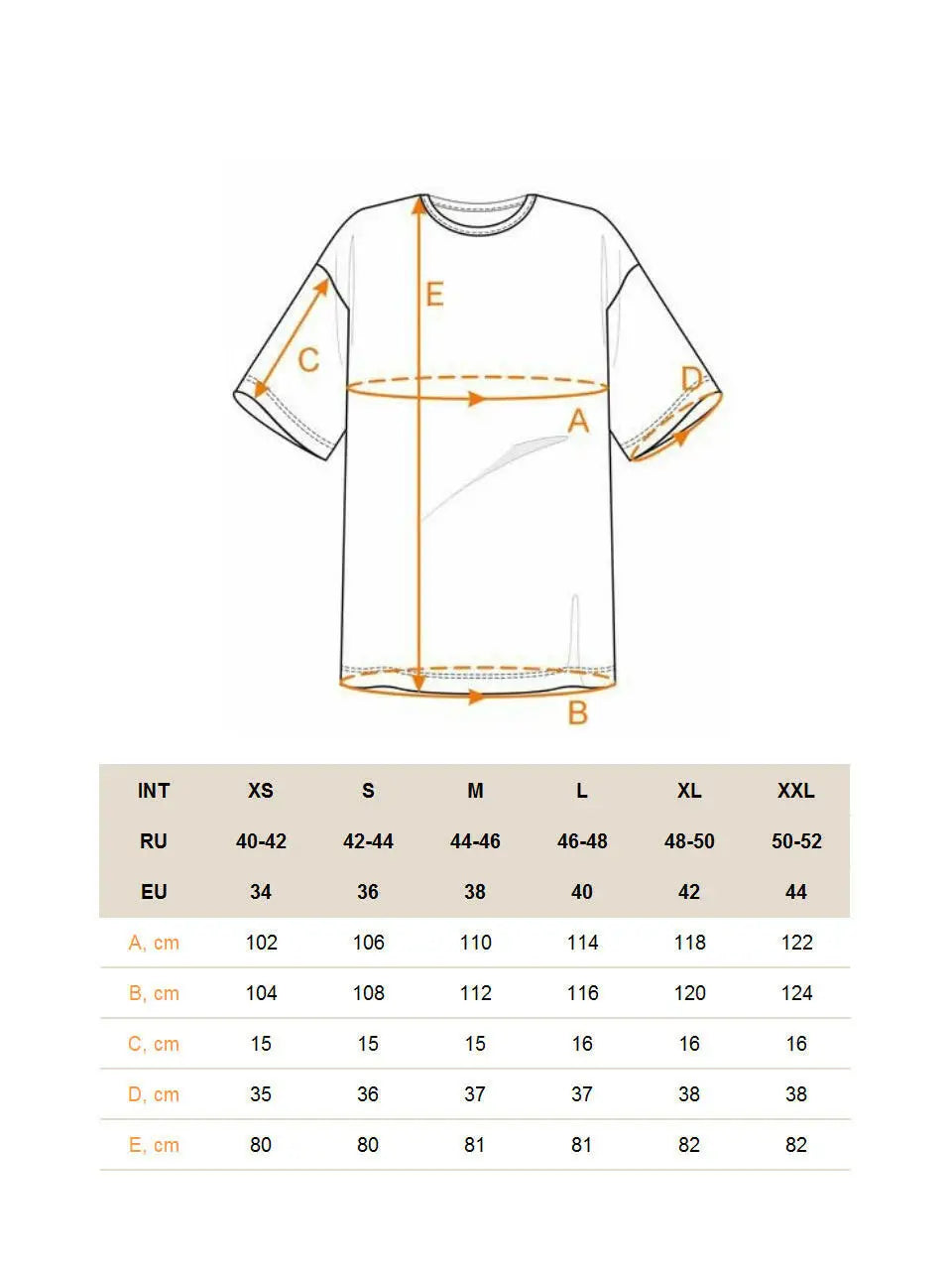 Beige Printed oversized T-shirt SPA CAT - Loungewear