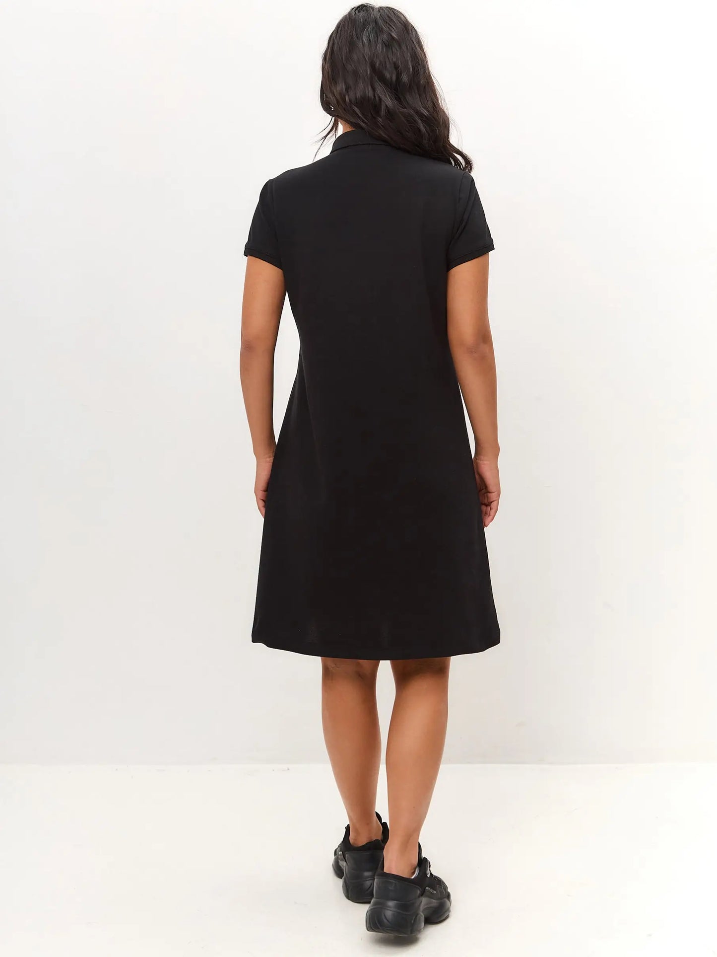 Black Polo Dress CAT - Polo t-shirt & dress