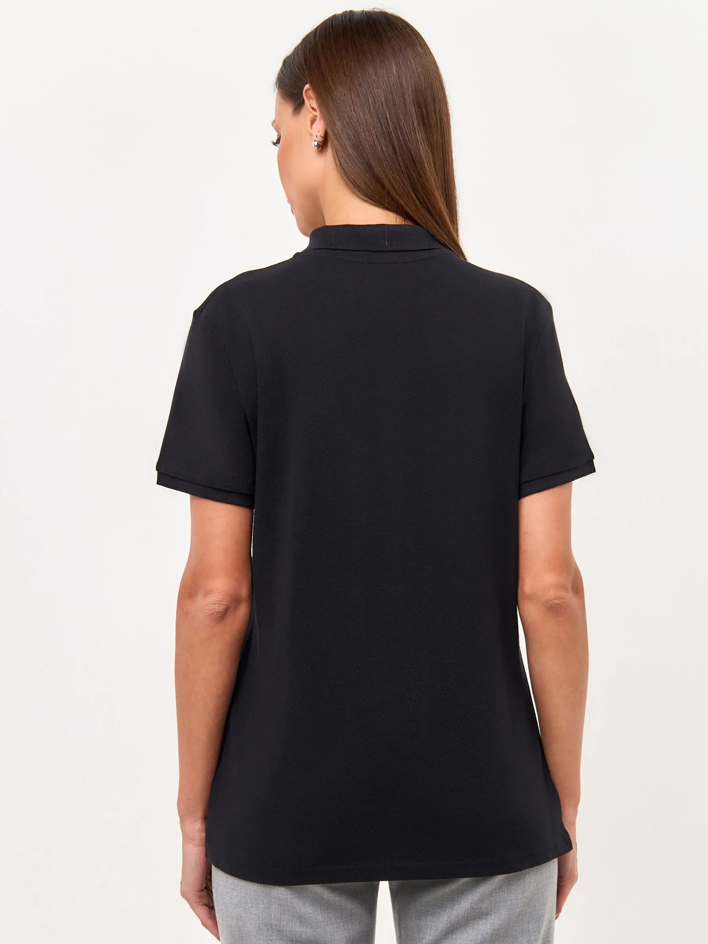 Black Polo T-shirt CAT - Polo t-shirt & dress