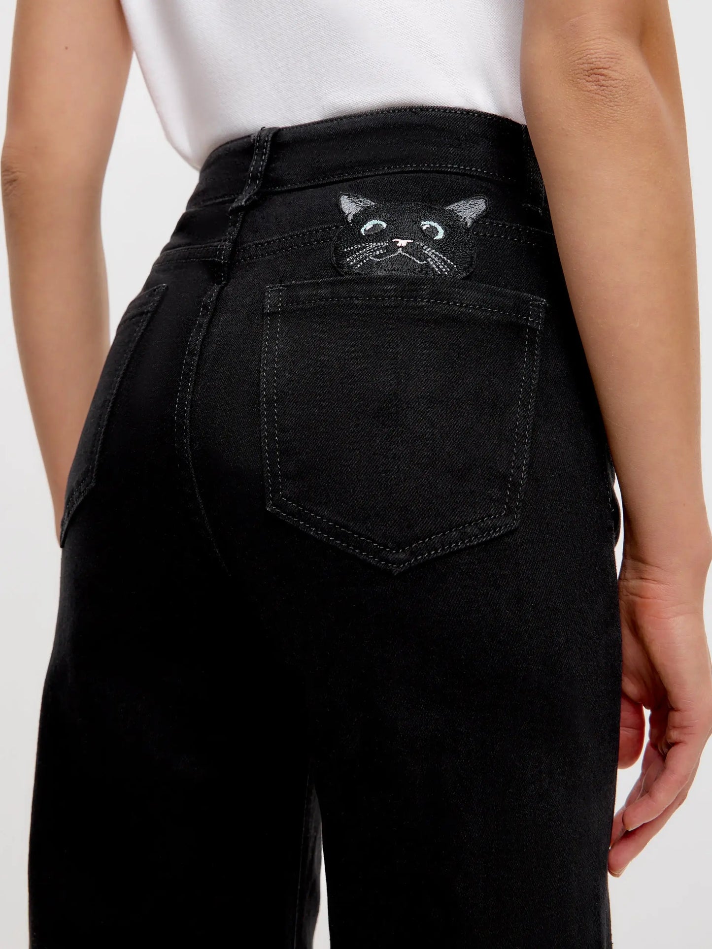 Black Women’s jeans CAT - Bottom