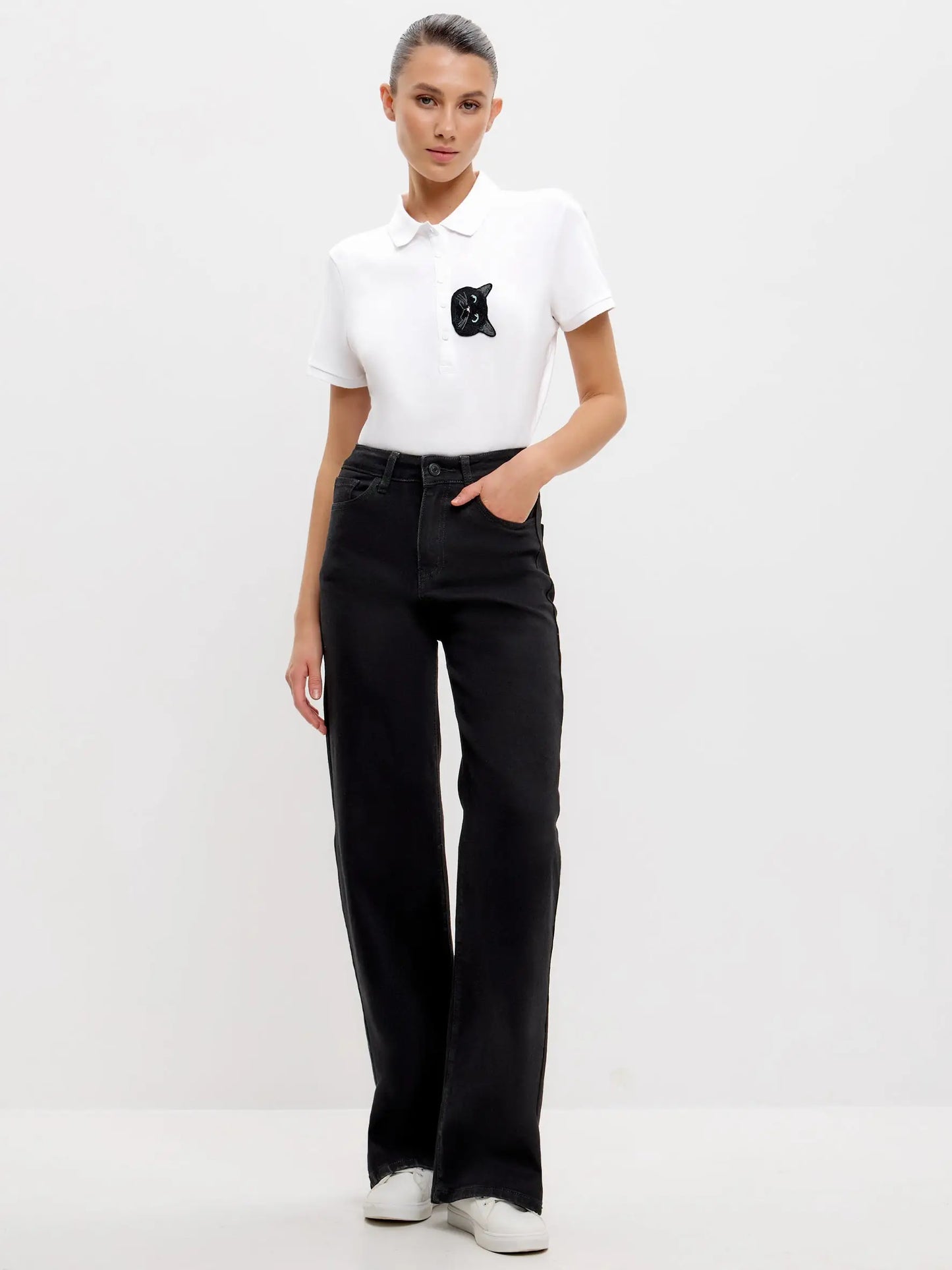 Black Women’s jeans CAT - Bottom