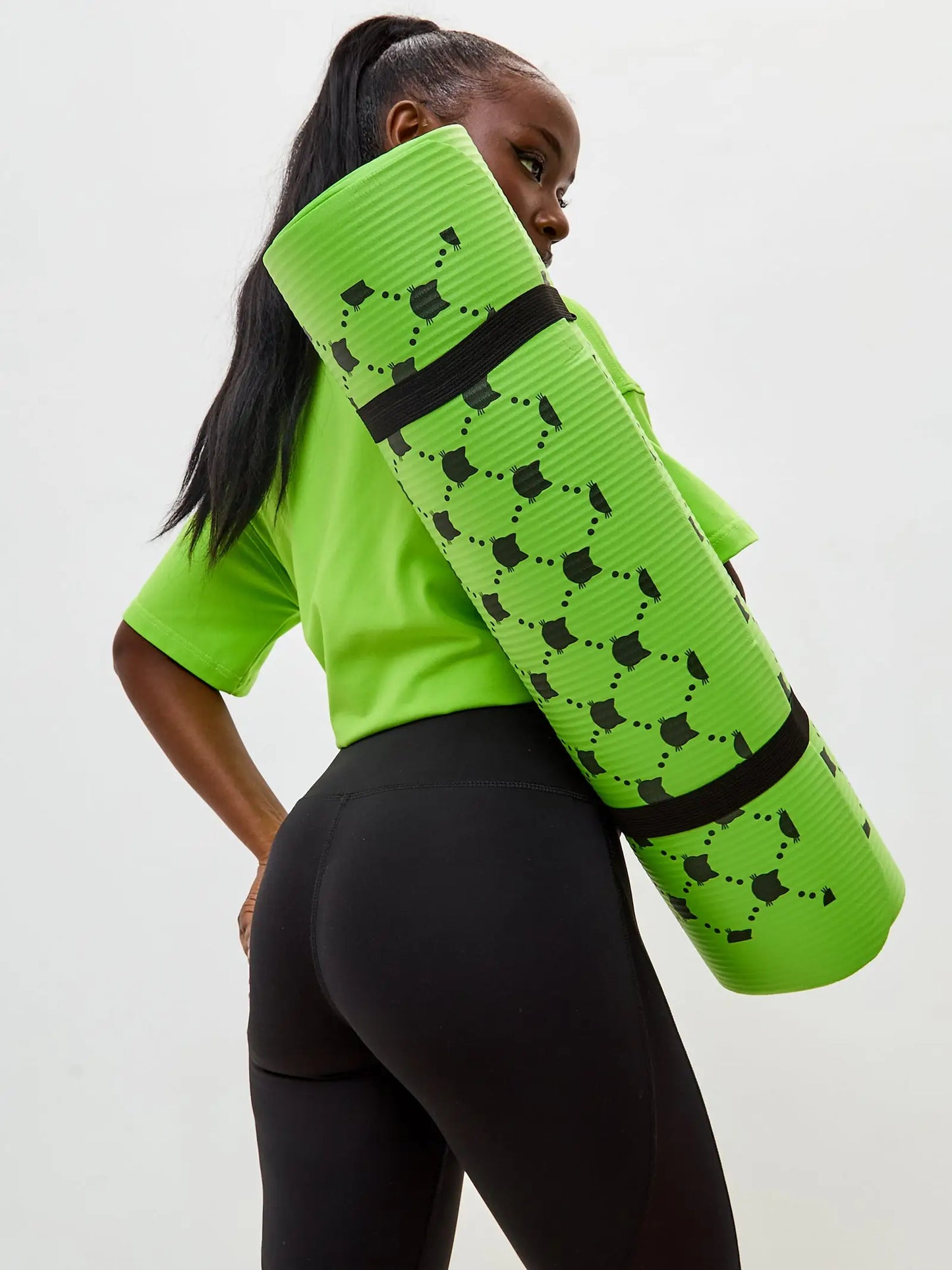 Black Women’s leggins CAT - Bottom