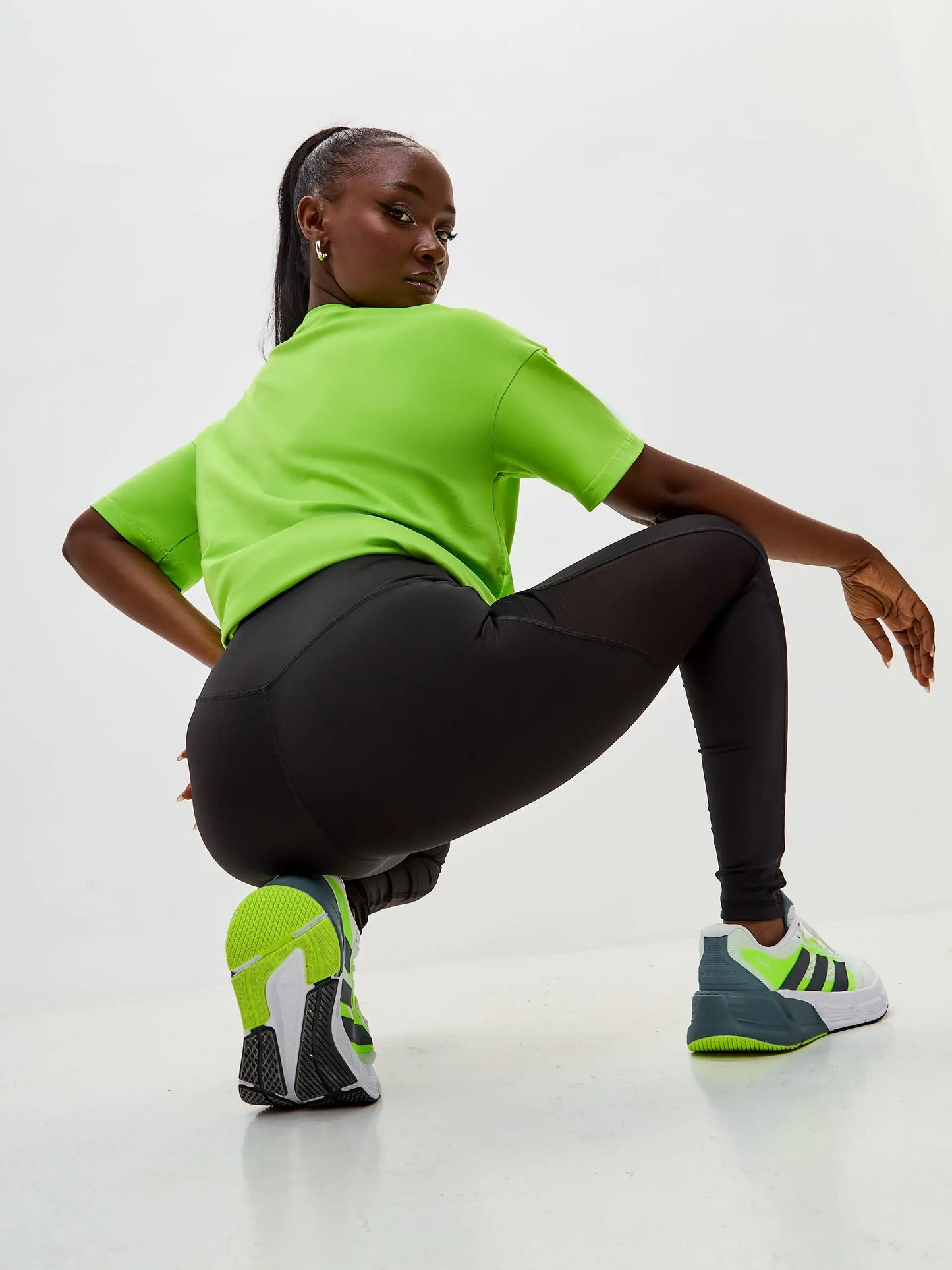 Black Women’s leggins CAT - Bottom