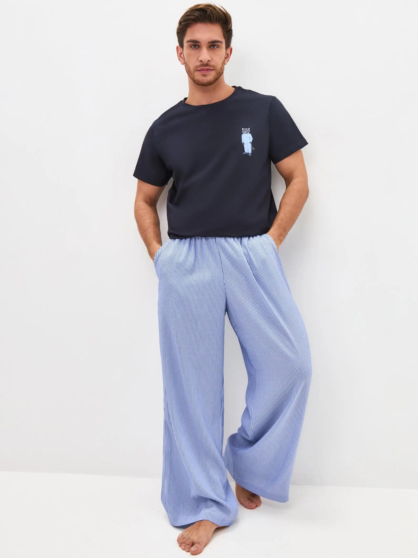 Blue pajama CATSLEEPM - Loungewear