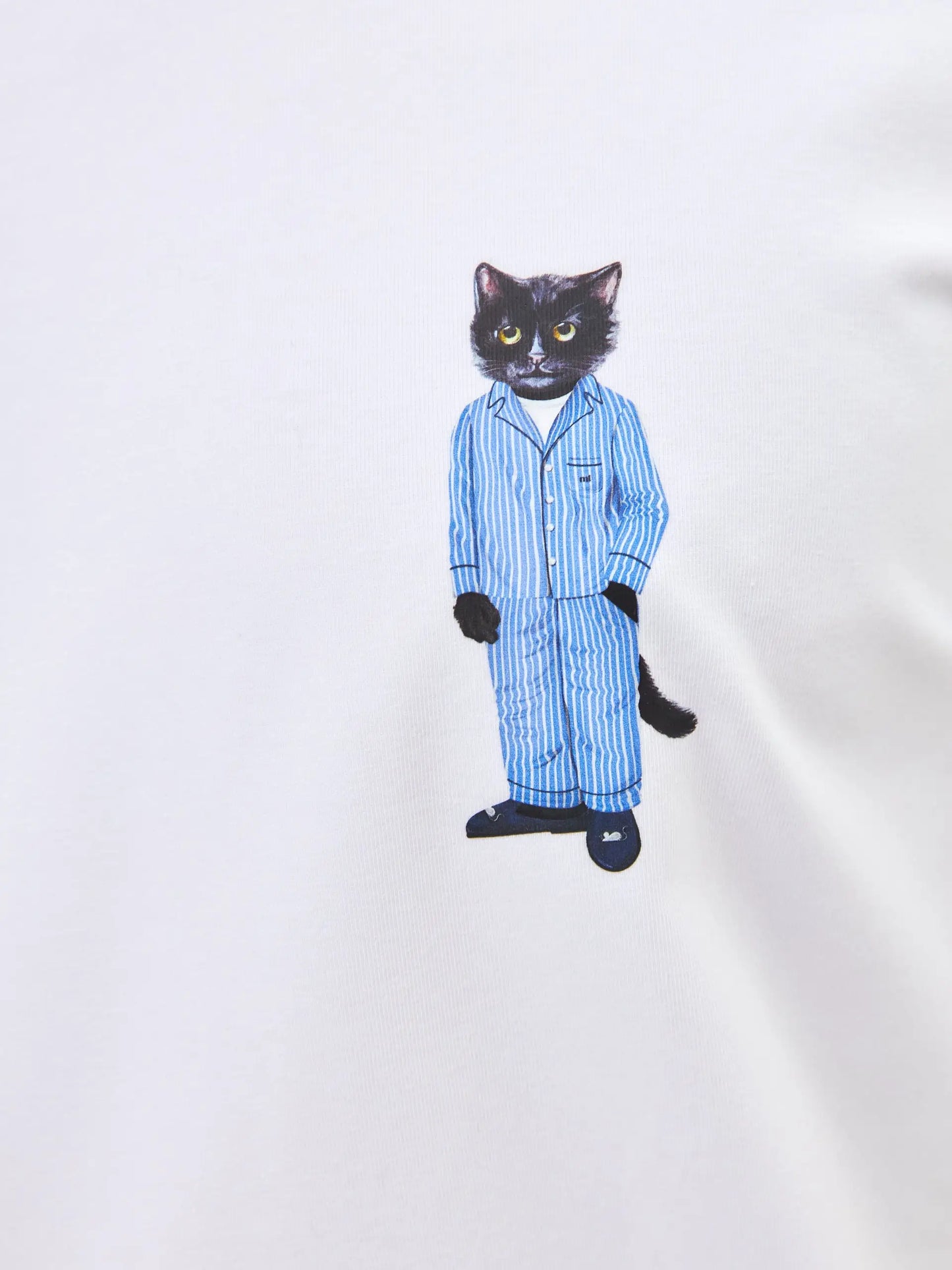 Blue pajamas catsleepm - Funny Cat Loungewear | For Cat Lovers | CAT by maniita lacitta