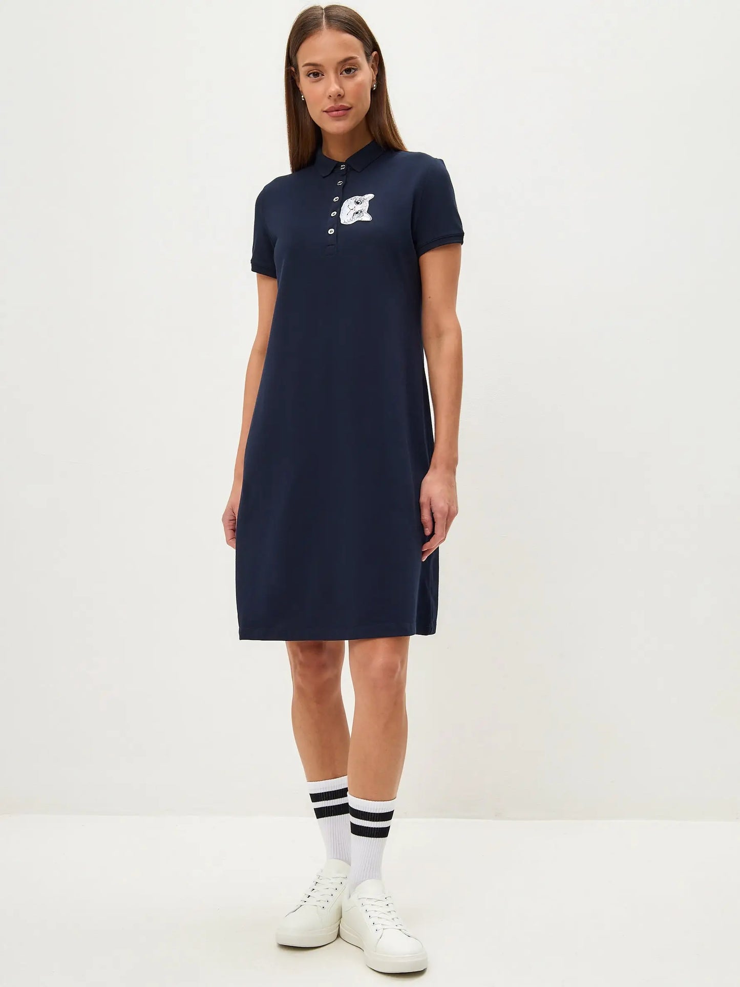 Blue Polo Dress CAT - Polo t-shirt & dress
