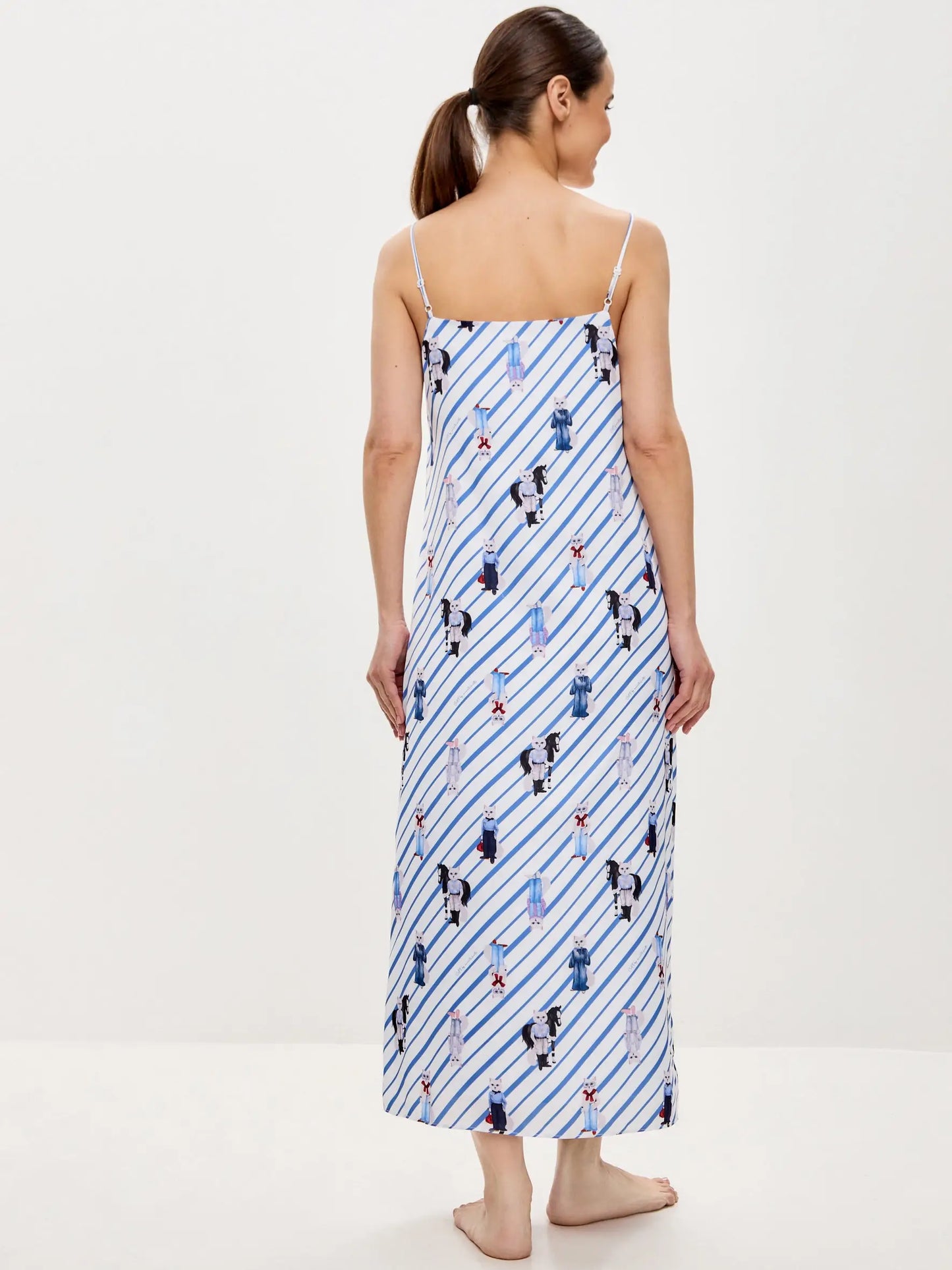 Blue silk loungewear - Loungewear