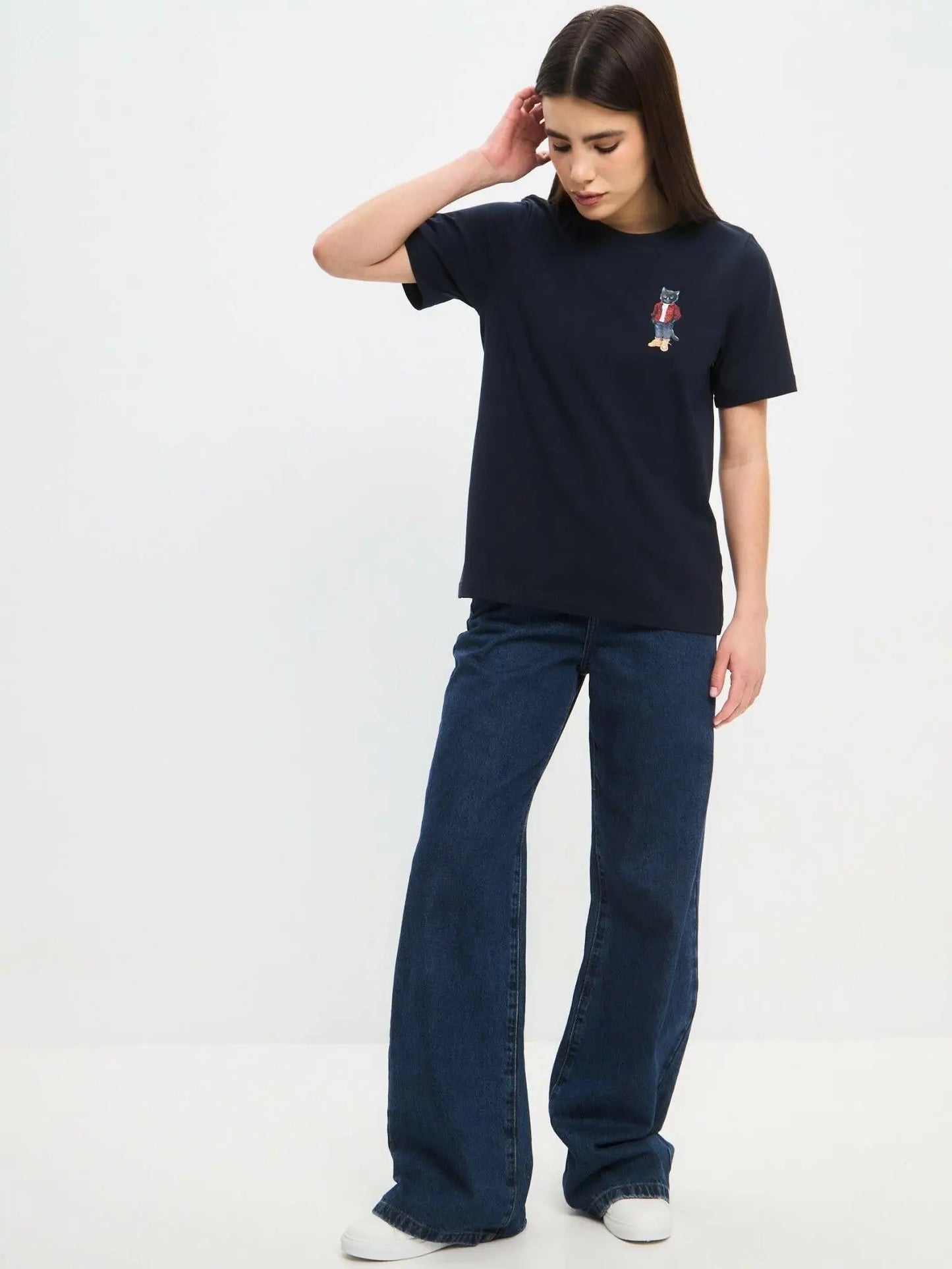 Printed T-shirt COUNTRY CAT - Maniita Lacitta