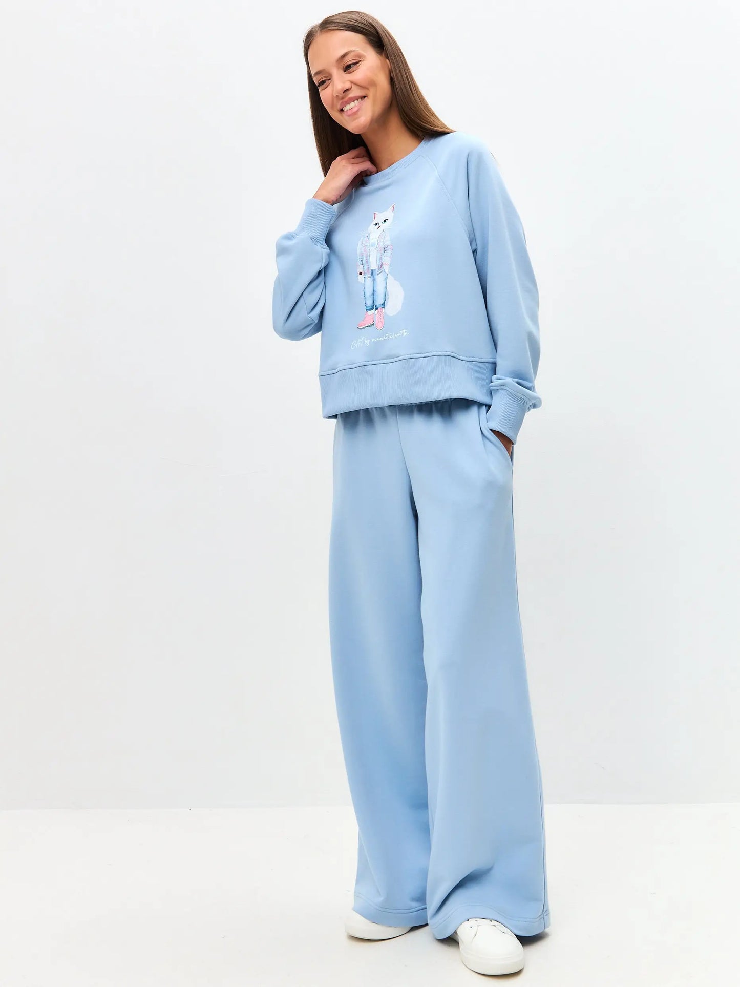 Blue Women’s sweatpants CAT - Bottom