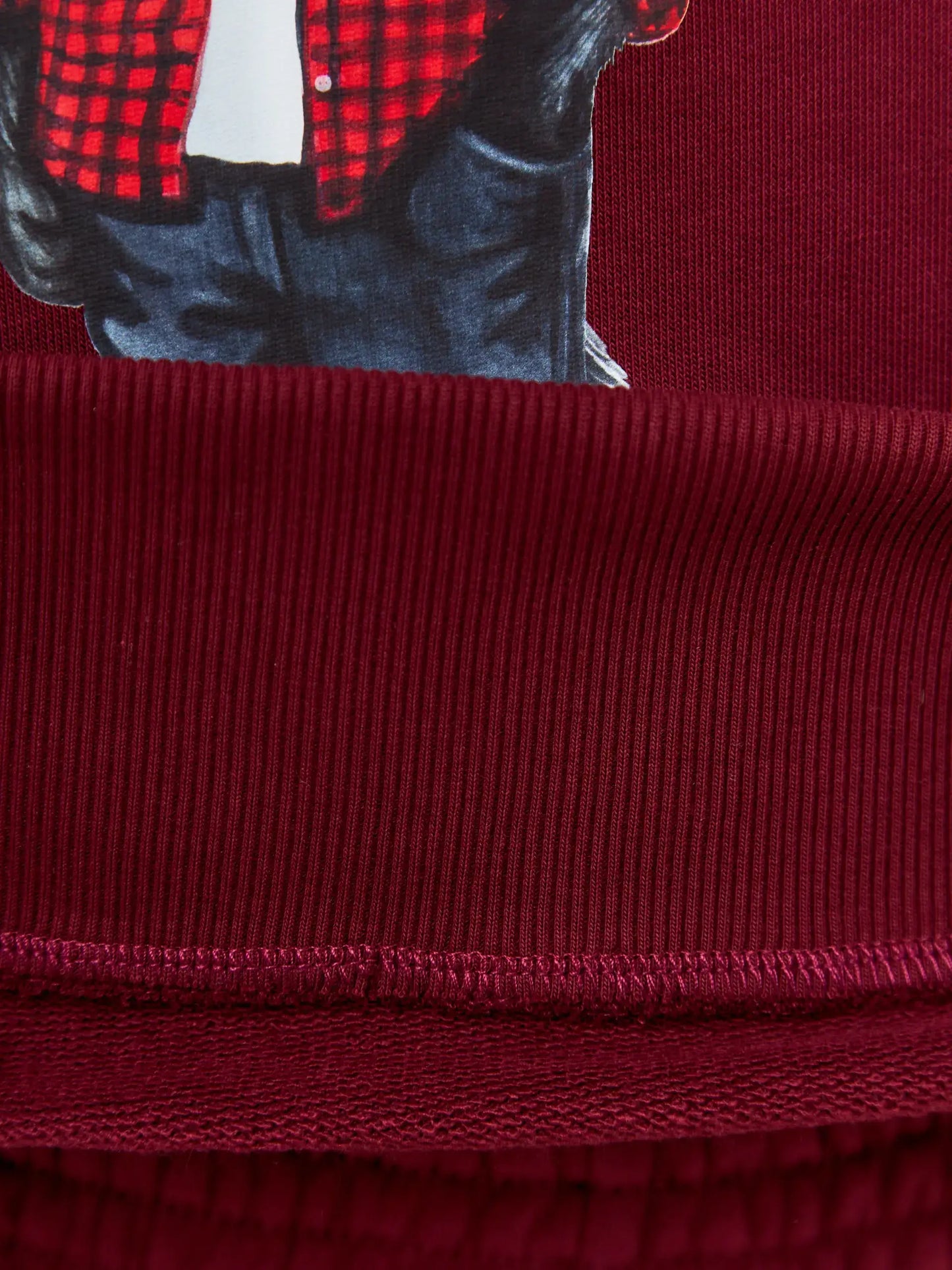 Burgundy Printed Sweatshirt COUNTRY CAT - Hoodie & sweatshirt
