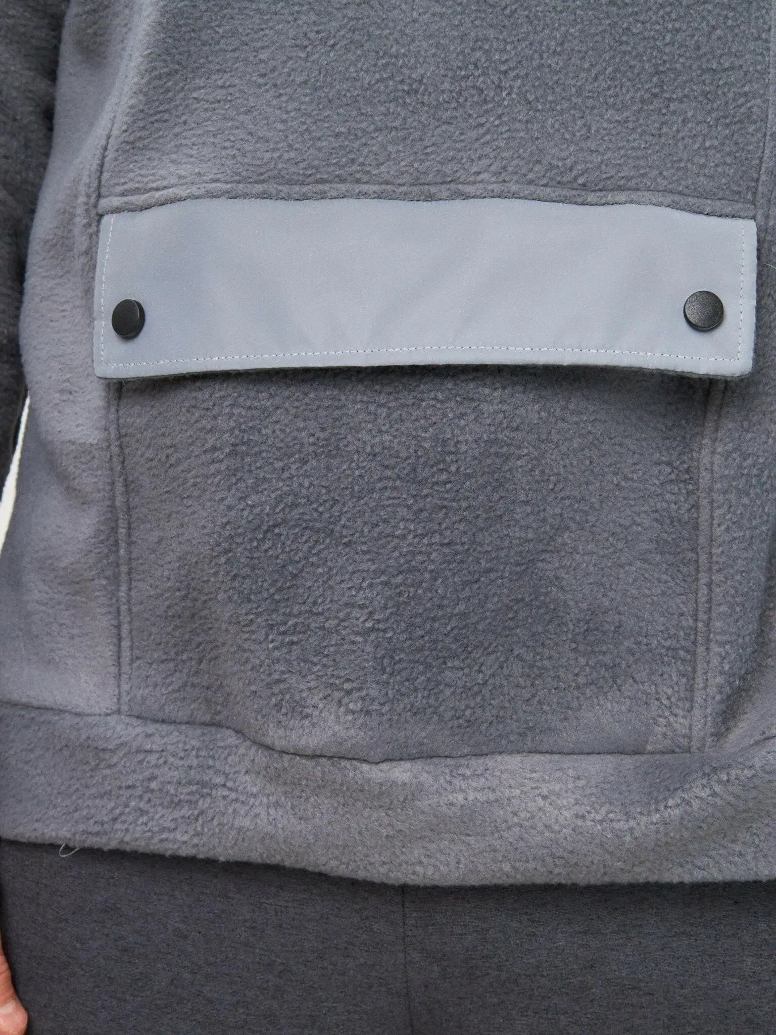 Grey fleece hoodie - Funny Cat Fleece (recycled) | For Cat Lovers | CAT by maniita lacitta