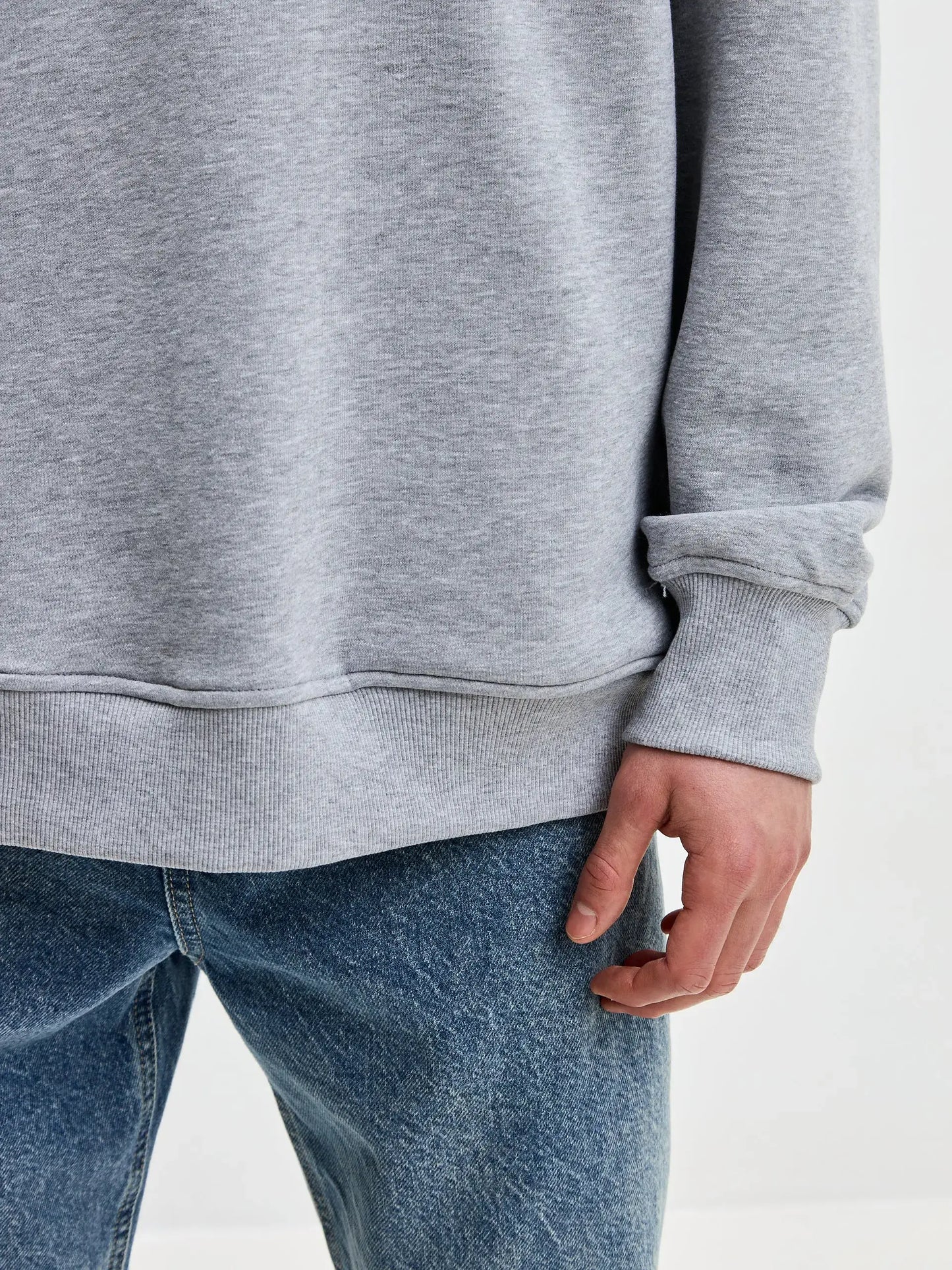 Grey Printed Hoodie COUNTRY CAT - Hoodie & sweatshirt