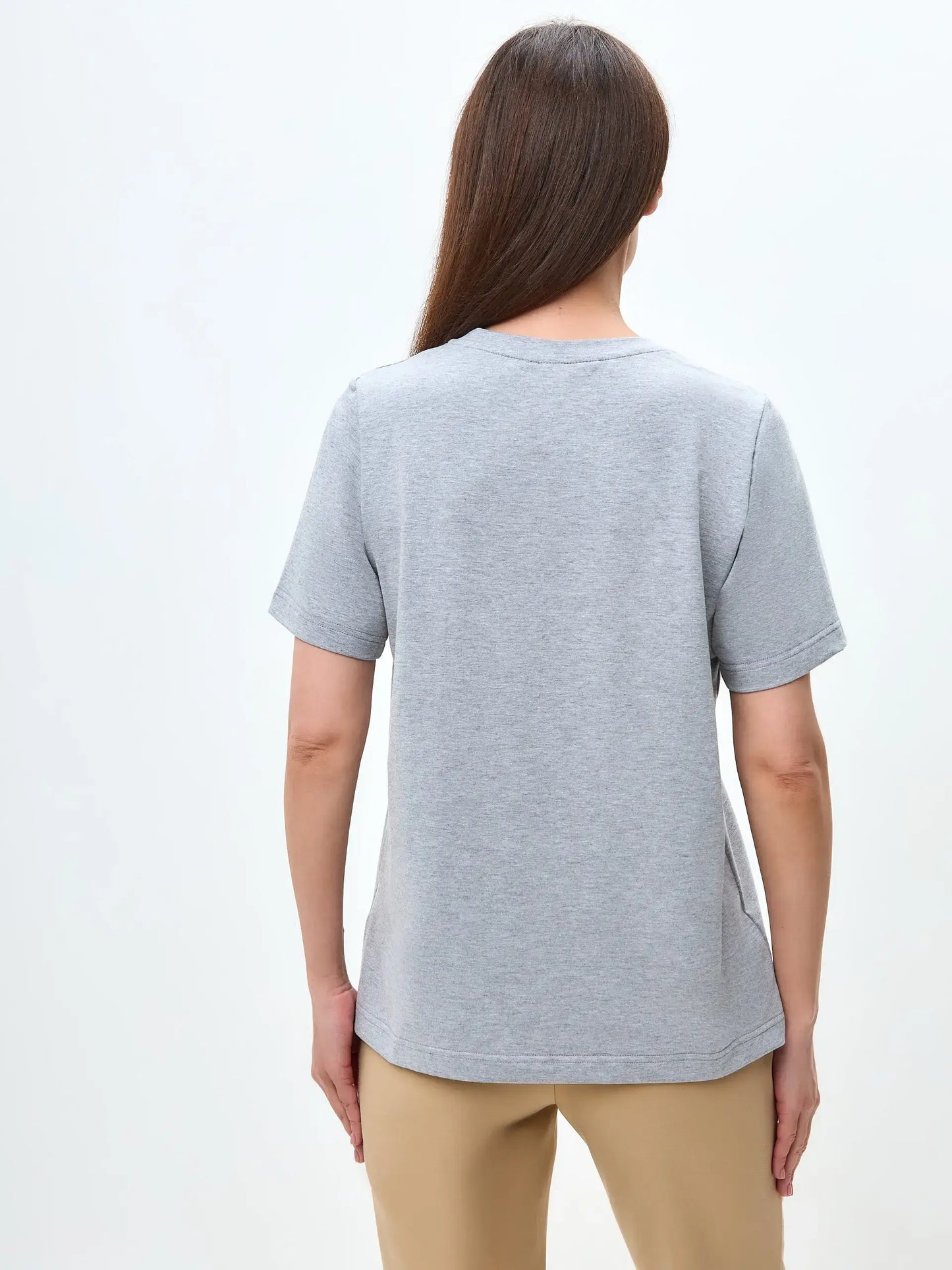Grey Printed T-shirt REGATTA CAT - T-shirt