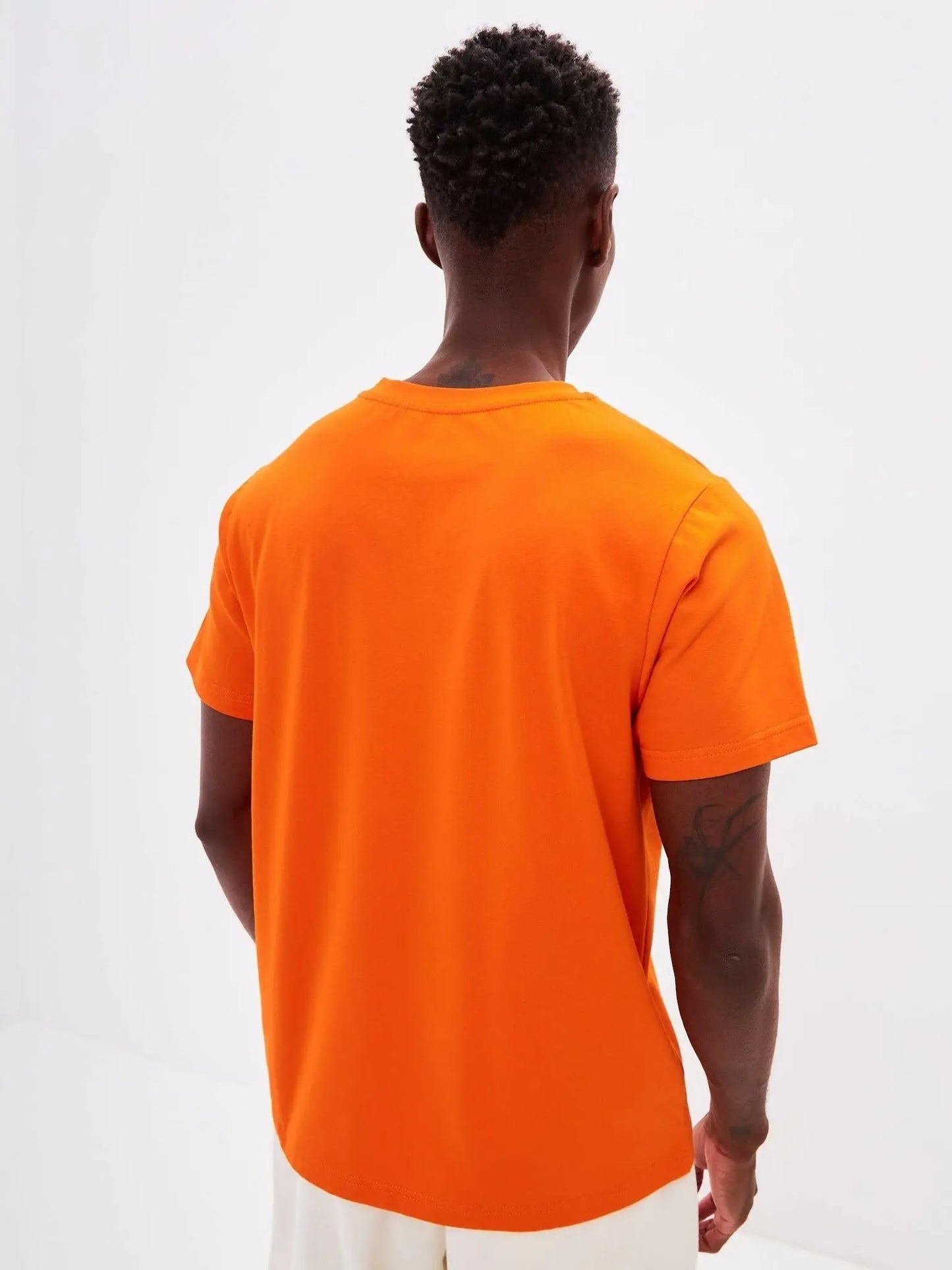 Orange printed t-shirt surfer cat - Funny Cat T-shirt | For Cat Lovers | CAT by maniita lacitta