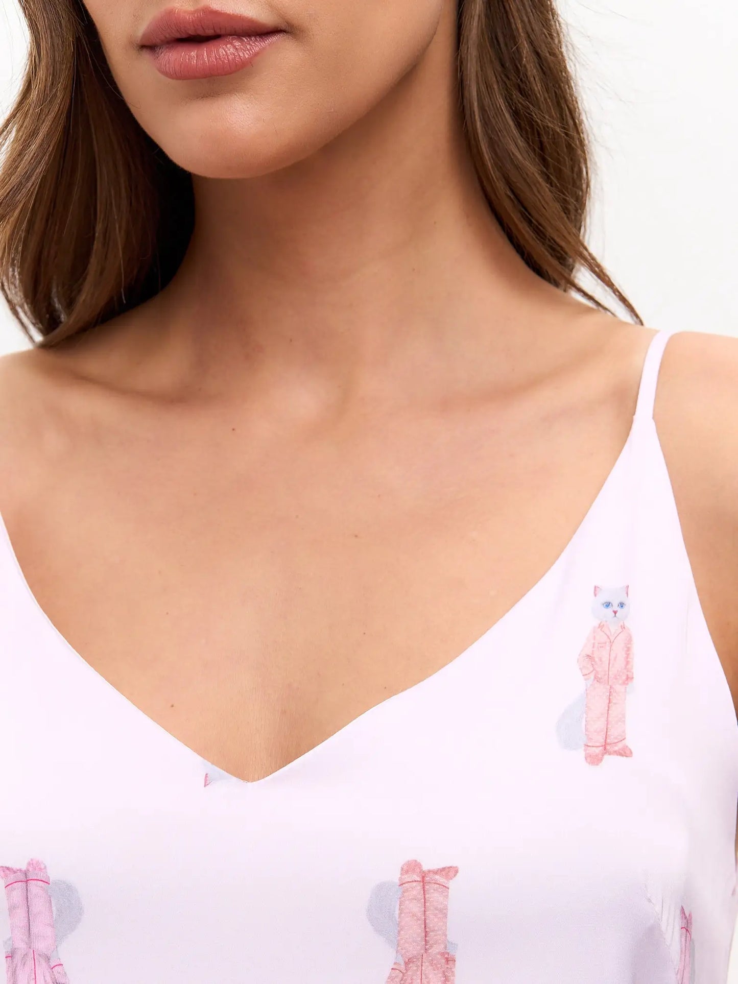 Pink silk loungewear - Loungewear