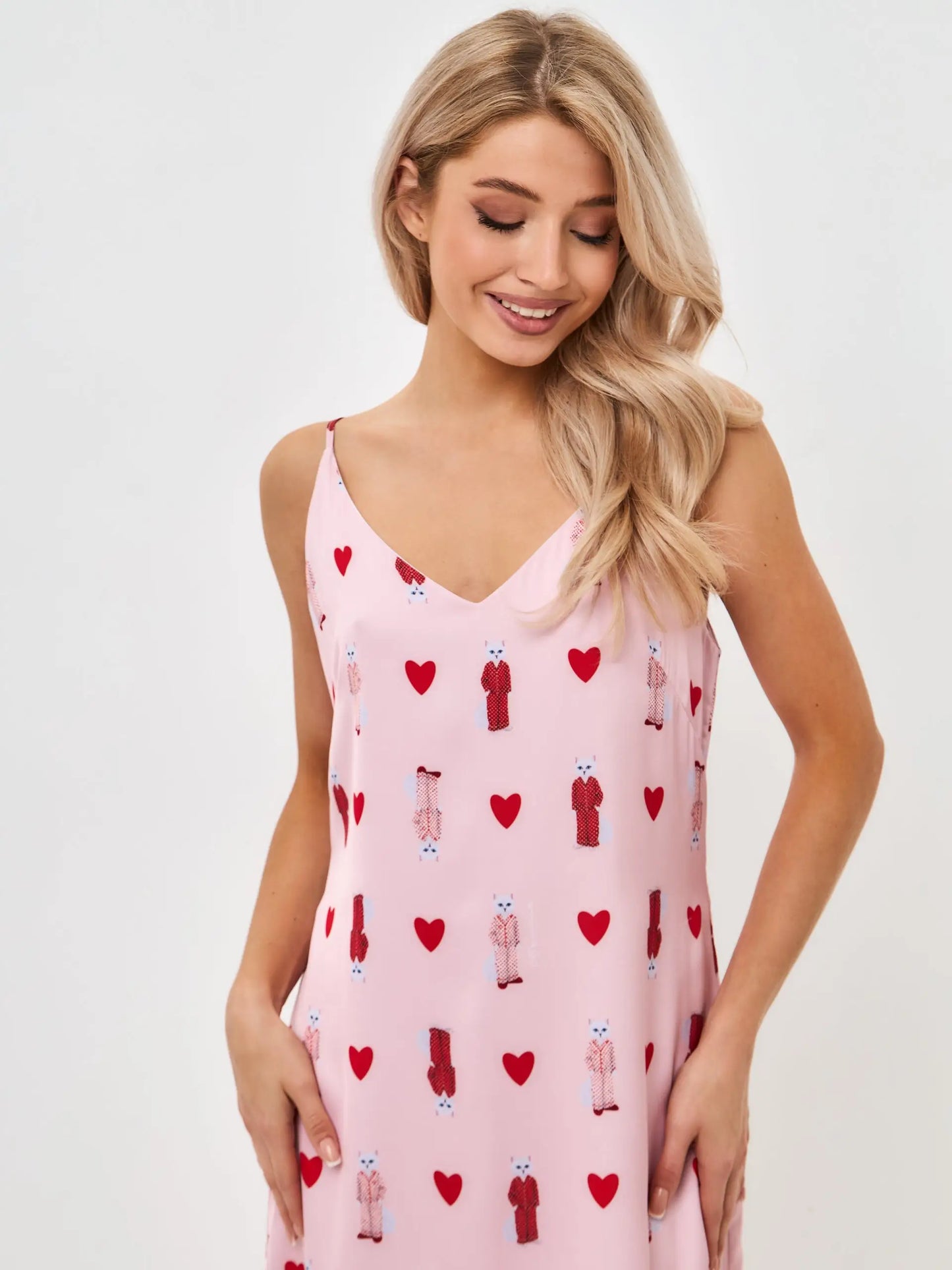 Pink silk loungewear - Loungewear