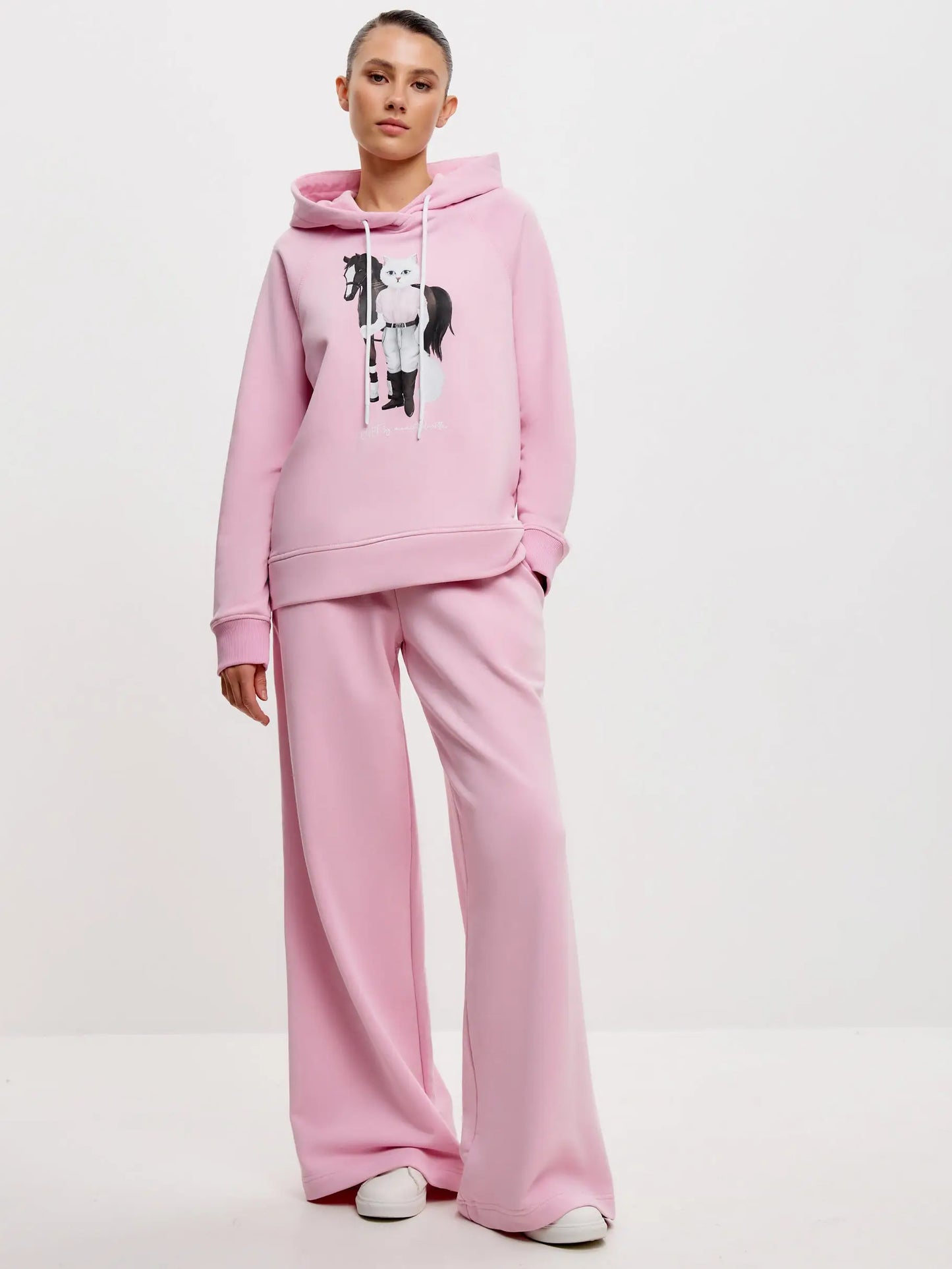 Pink Women’s sweatpants CAT - Bottom