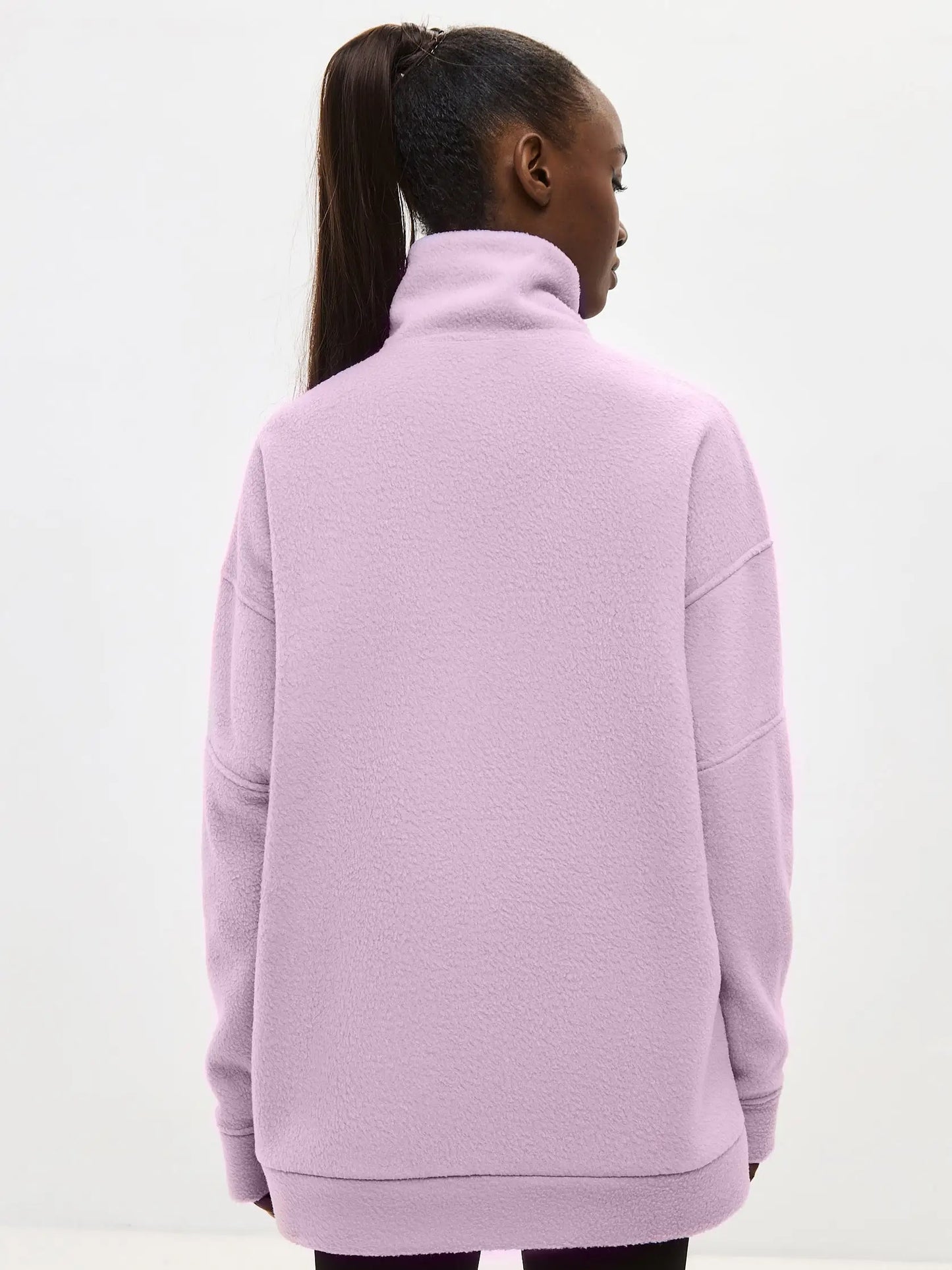 Purple Fleece sweatshirt CATFLEES - Fleece (recycled)