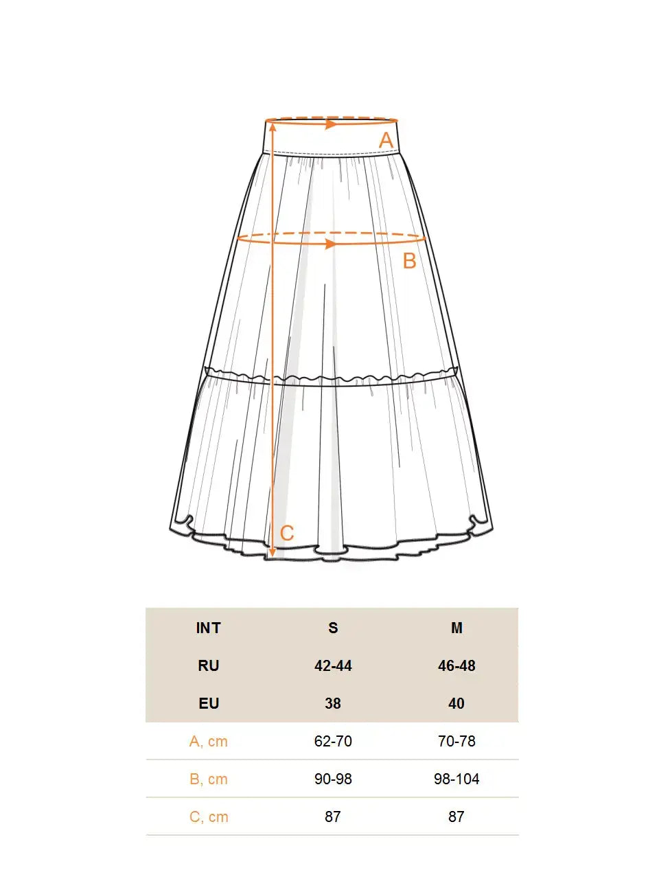 Set: women’s blue T-shirt with a white cat and blue tulle maxi skirt