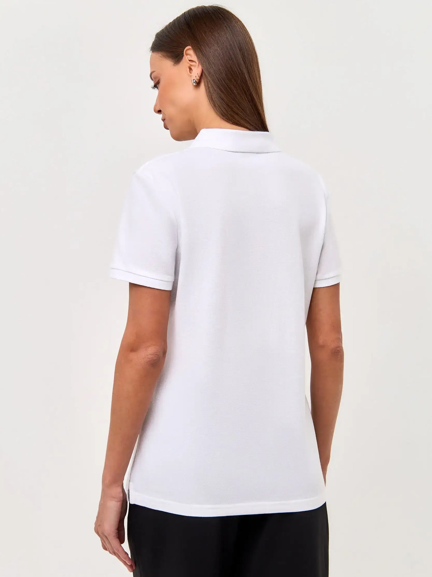 White Polo T-shirt CAT - Polo t-shirt & dress