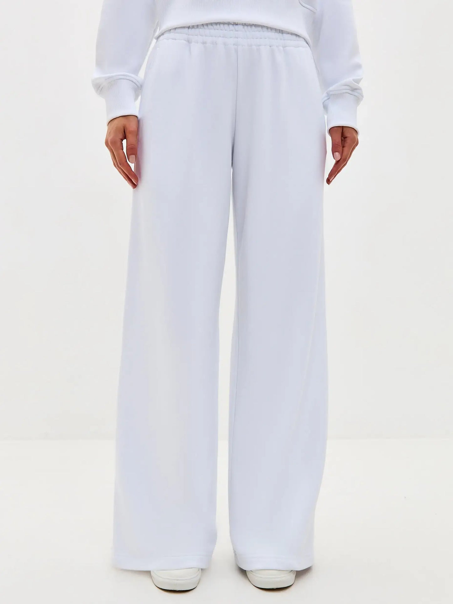 White Women’s sweatpants CAT - Bottom