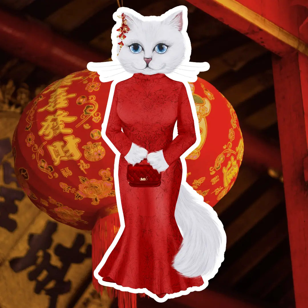 Cat in Red | CAT by maniita lacitta