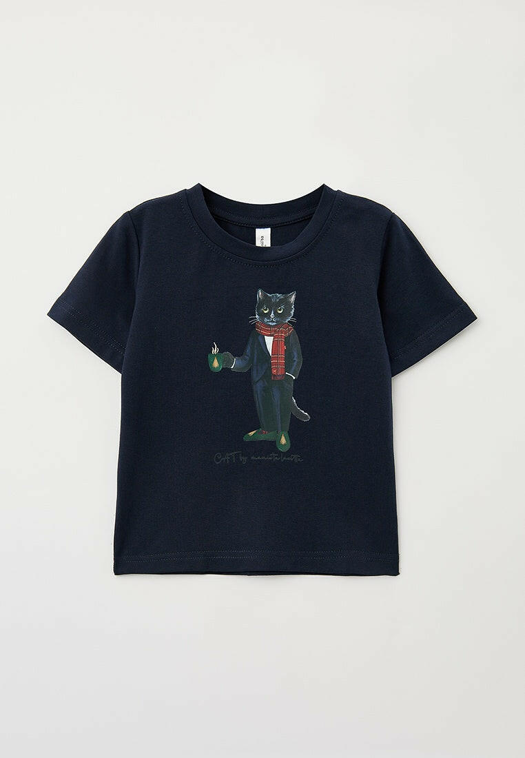 Printed T-shirt NEW YEAR CAT  Maniita Lacitta.