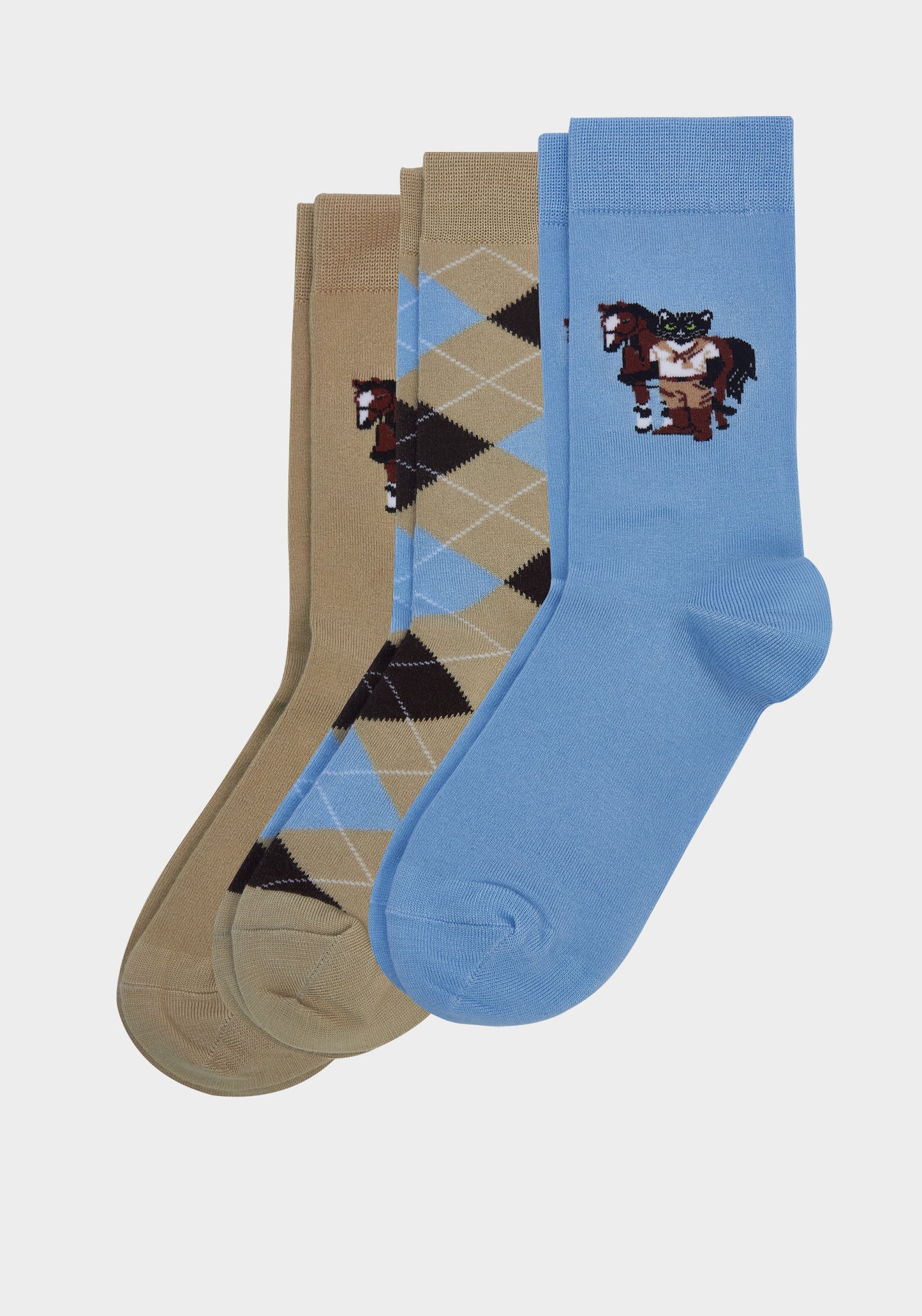 Set of socks RIDER CAT - 35-37 / Multicolor