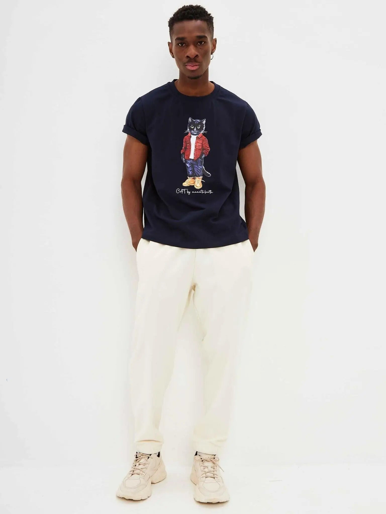 Printed T-shirt COUNTRY CAT - Maniita Lacitta
