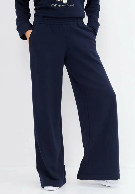 Blue women’s sweatpants - Funny Cat Bottom | For Cat Lovers | CAT by maniita lacitta