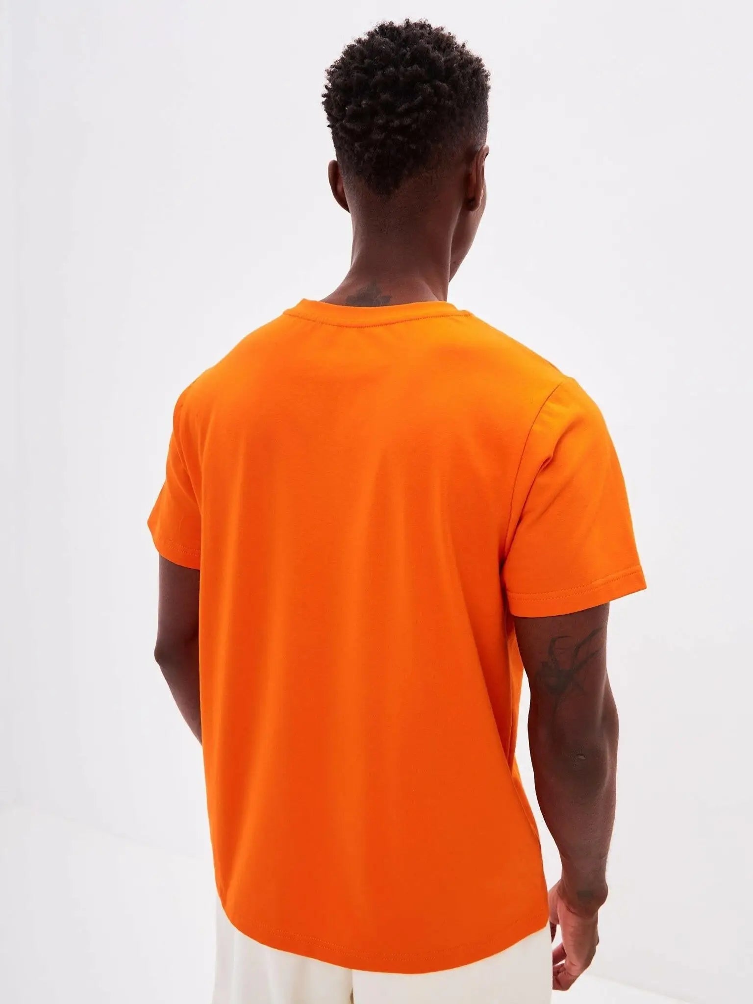 Orange printed t-shirt surfer cat - Funny Cat T-shirt | For Cat Lovers | CAT by maniita lacitta