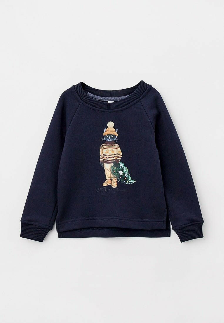 Printed sweatshirt CHRISTMAS CAT - Maniita Lacitta