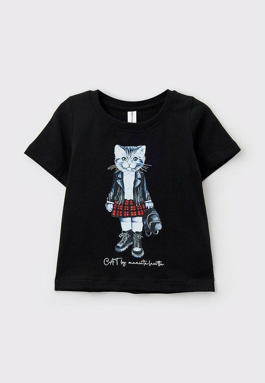 Printed T-shirt KITTY - Maniita Lacitta