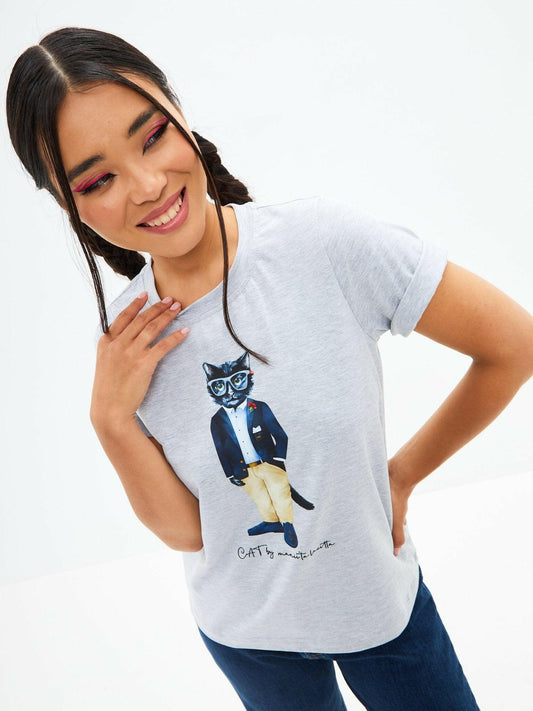 Printed T-shirt REGATTA CAT - Maniita Lacitta