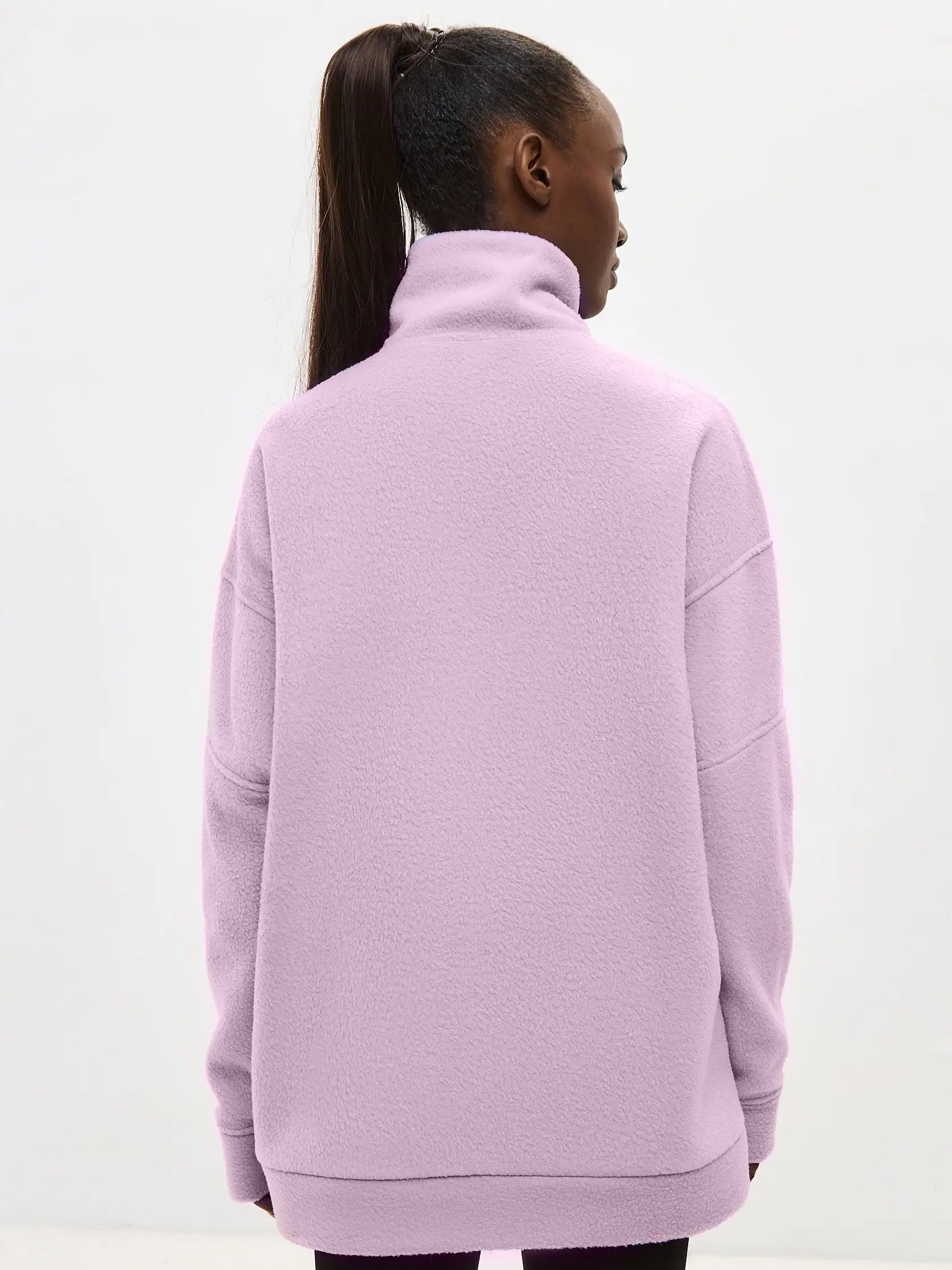 Purple Fleece sweatshirt CATFLEES - Fleece (recycled)