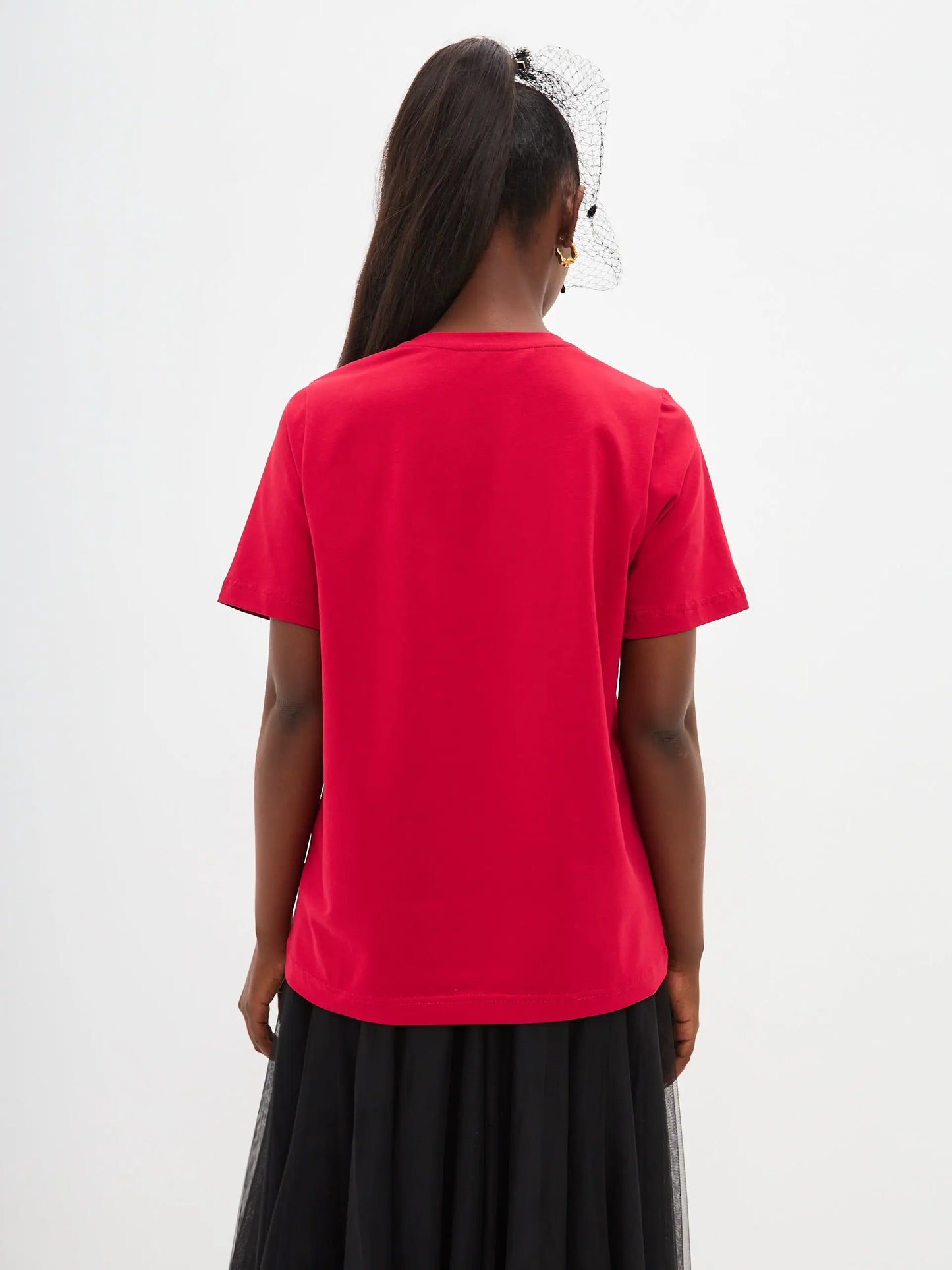 Red t-shirt new year cat - Funny Cat T-shirt | For Cat Lovers | CAT by maniita lacitta