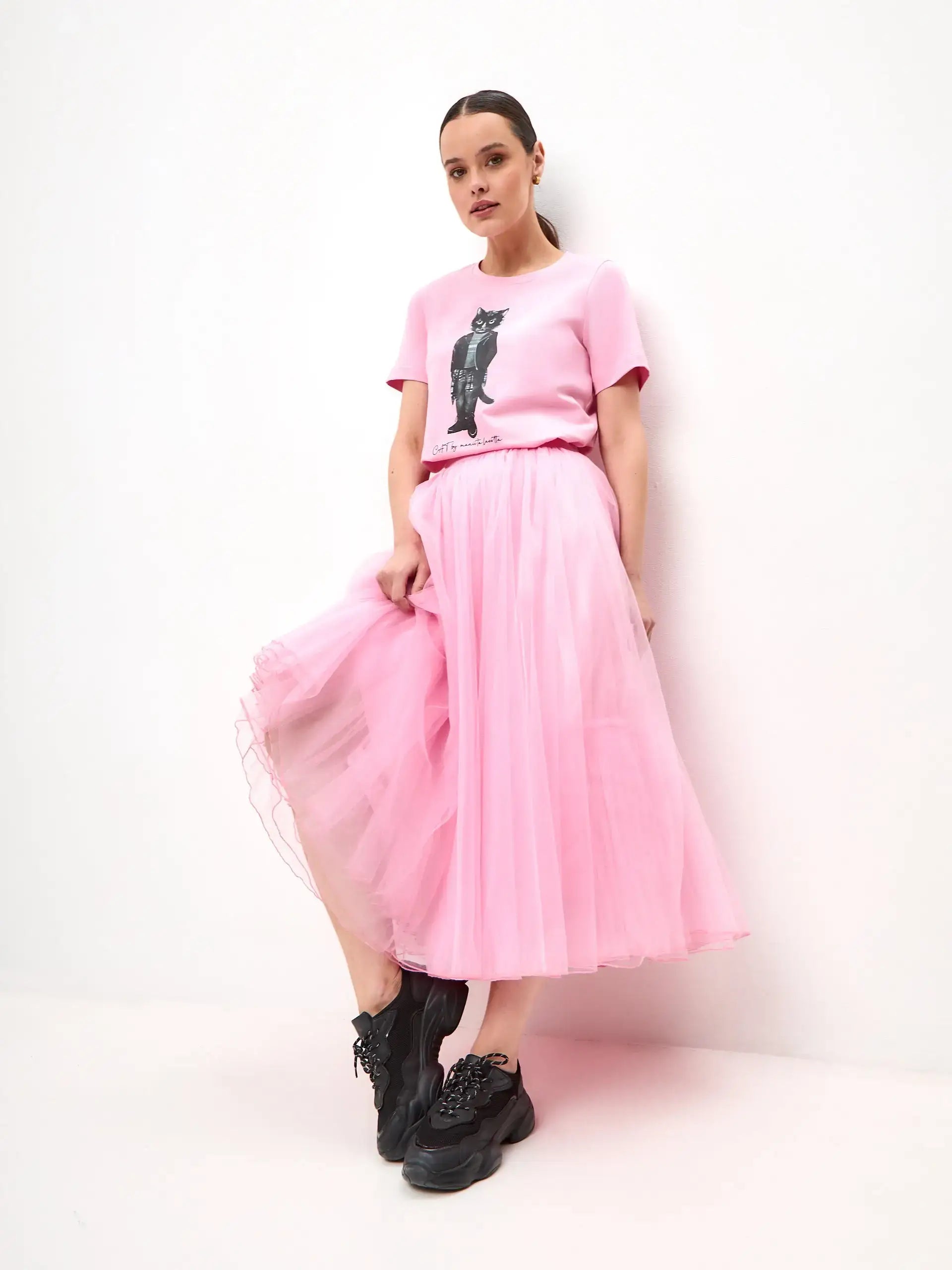 Pink Tulle skirt Princess - Bottom