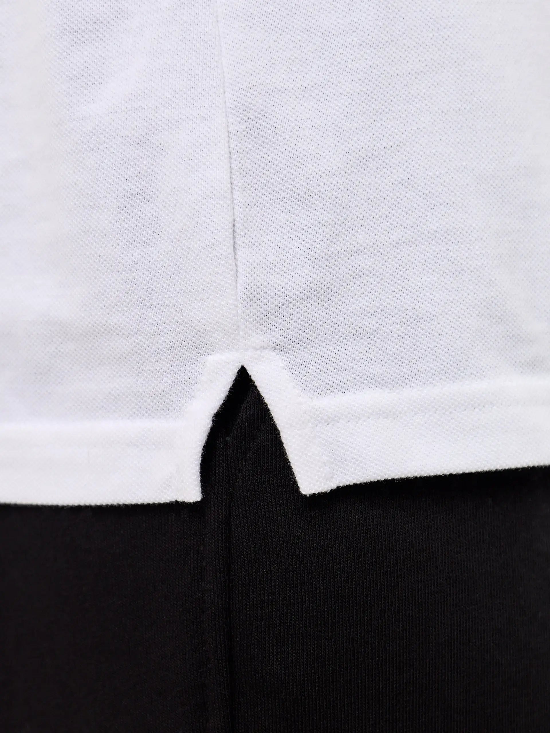 White Polo T-shirt CAT - Polo t-shirt & dress