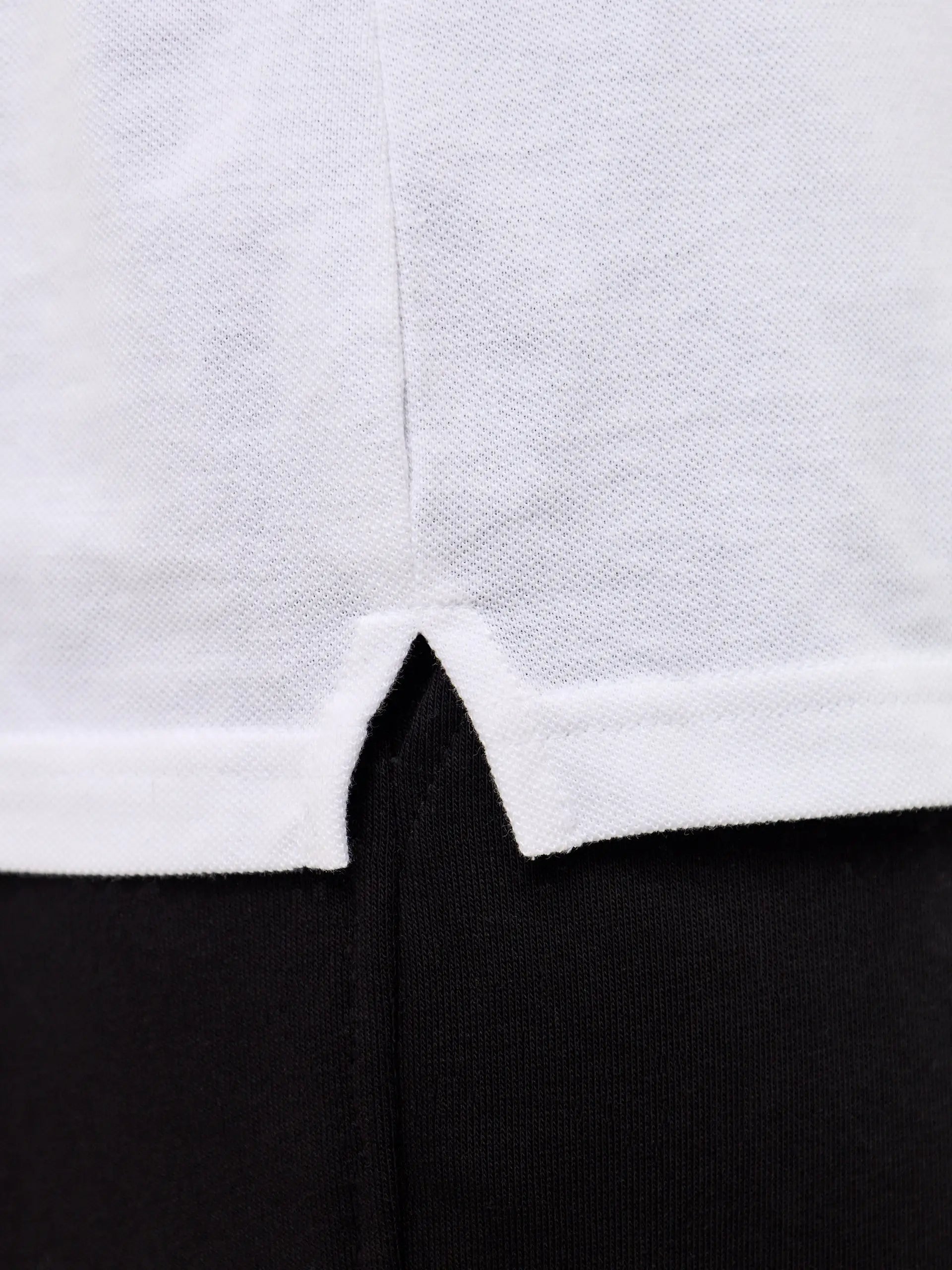 White Polo T-shirt CAT - Polo t-shirt & dress