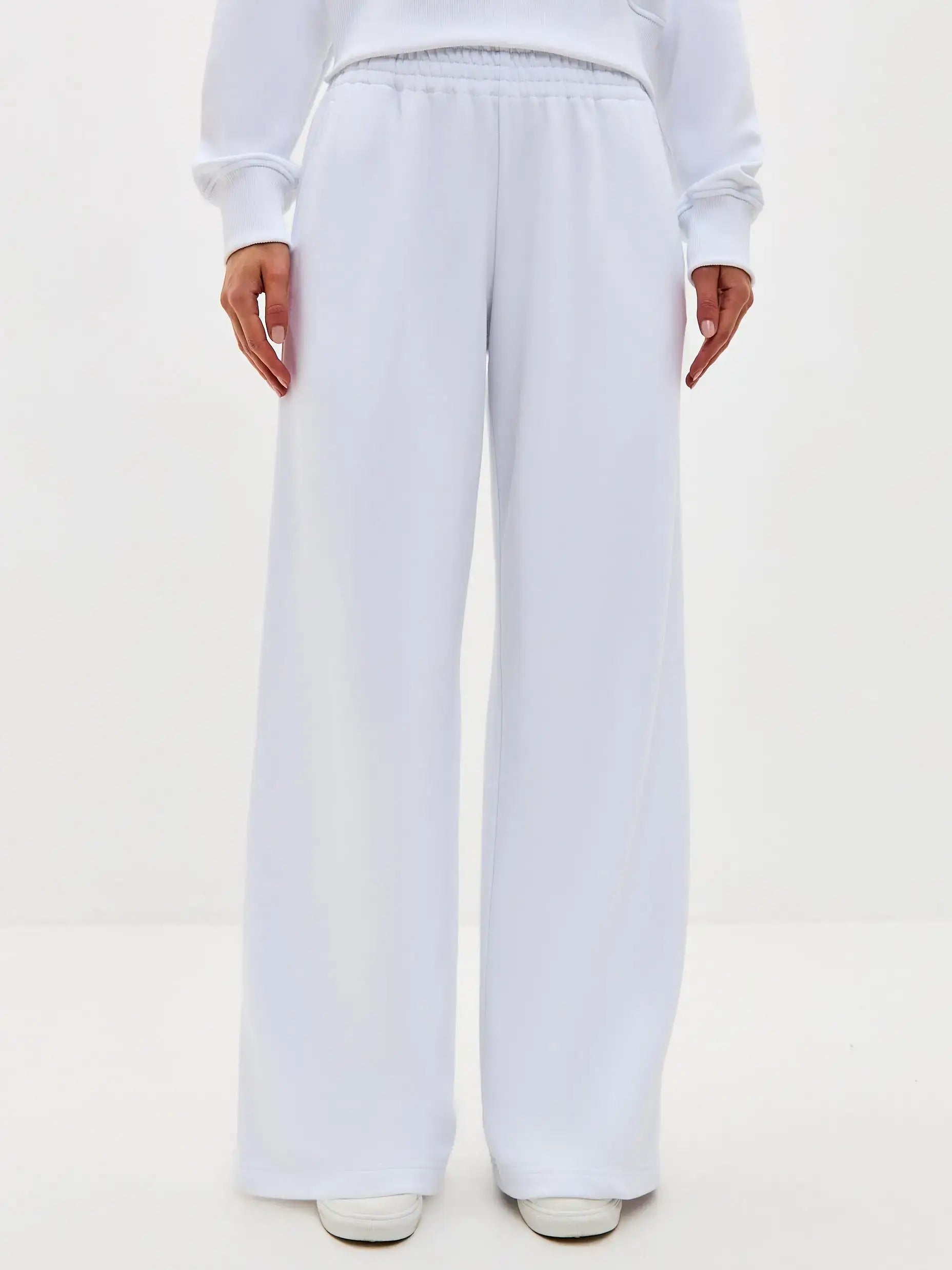 White Women’s sweatpants CAT - Bottom