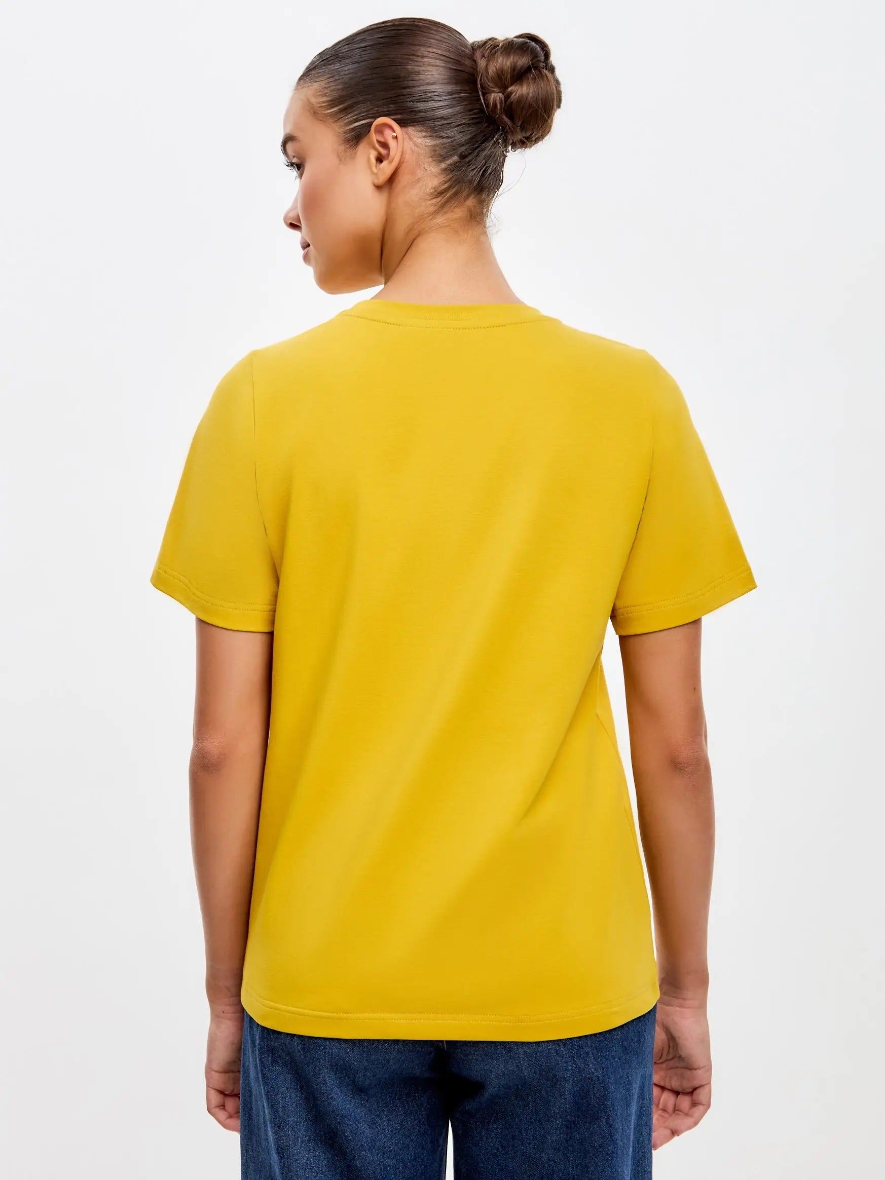 Yellow Printed T-shirt COUNTRY CAT - T-shirt